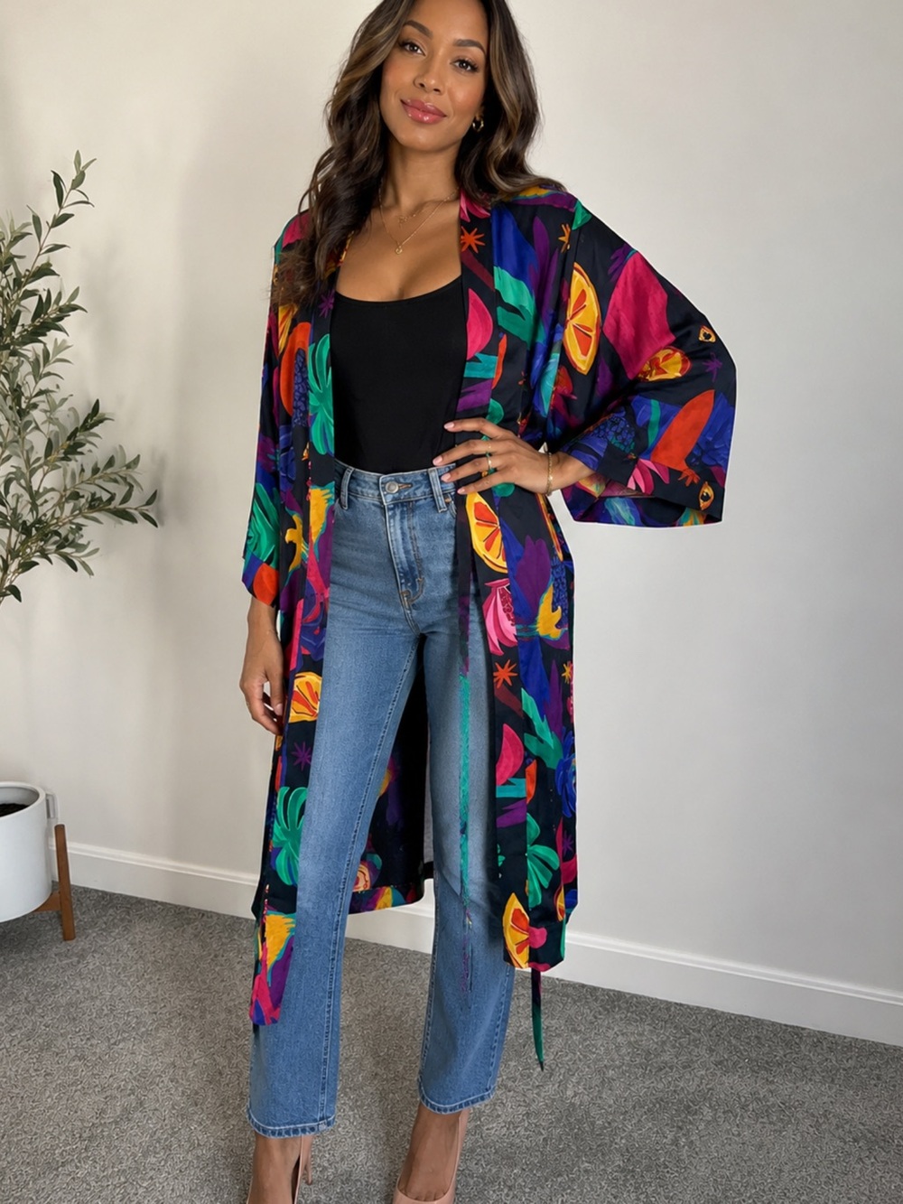 FARM Rio Mystic Jungle Kimono – NWT – Size Small